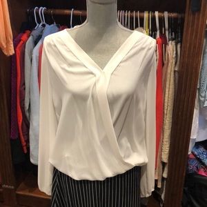 Dressy white blouse skirt not included